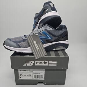 Men's 7.5 / Womens 9 New Balance 1540MB3 Running Shoes Grey Black B Narrow NEW